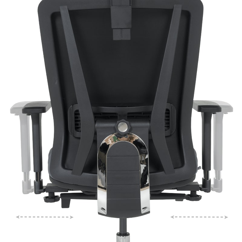 Ергономичен офис стол Carmen COTIA тъмносив